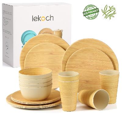 Eco Friendly Bamboo Fibre Serware