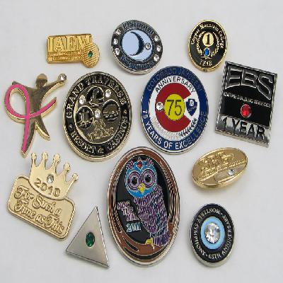 Sublimation MDF Customized Pin Badges