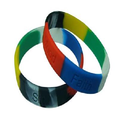 Colorful Silicon Wrist Band