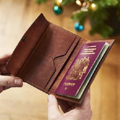Leather Passport Holder