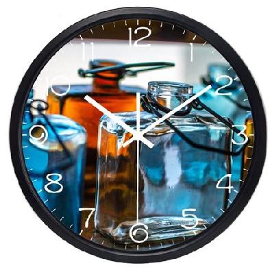 Moulded Bottle Shape Wall Clock