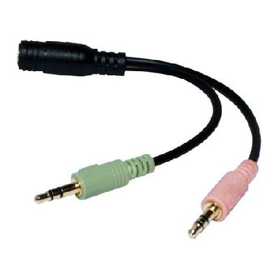 3.5mm Stereo to 2 x 3.5mm Female Jacks Splitter Coupler