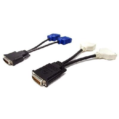Dms59 Dms 59 Pin Dvi To Vga Y Splitter Adapter Cable