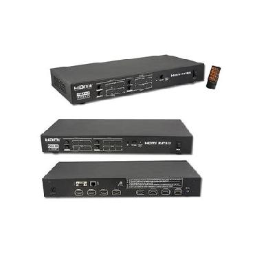 HDMI Matrix 4x4 with Rs232 Control