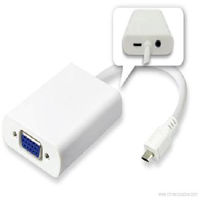 Micro USB To VGA Adapter Cable