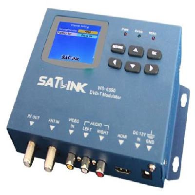 RF AV DVB DE Modulater Decoder