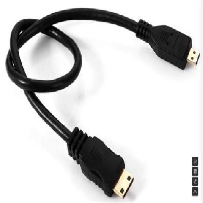 Short Hdmi Male to Mini Hdmi Male Cable 30cm