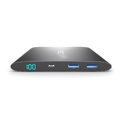 Ultra Slim 15000mah Dual Usb Metal Body Power Bank