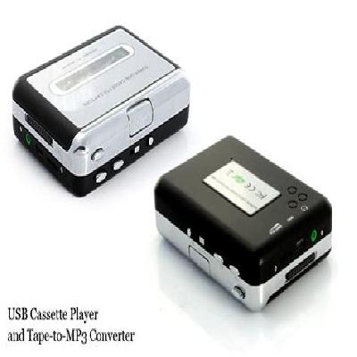 USB Walkman Audio Cassette Player Tape To Mp3 Converter