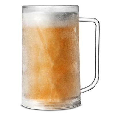 Frosted Glass Beer Mug