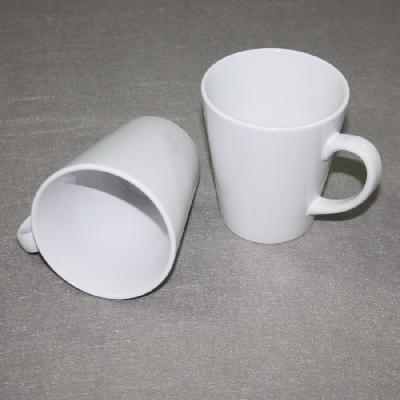 White Conical Sublimation Mug