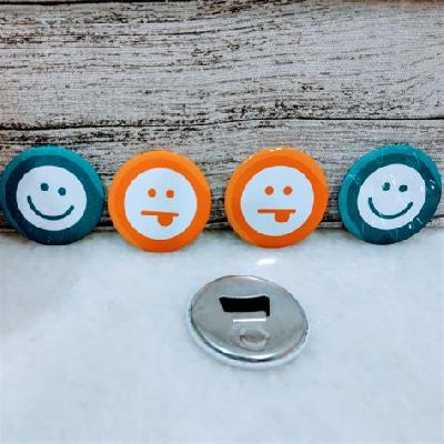 Fridge Button Magnet Badges