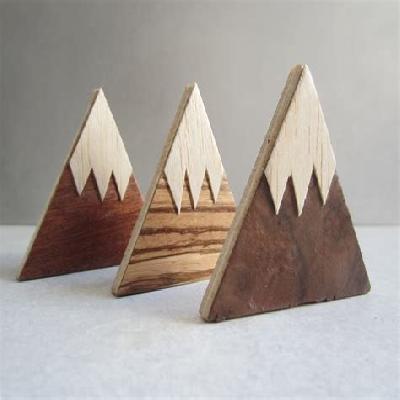 Wooden Fridge Magnet