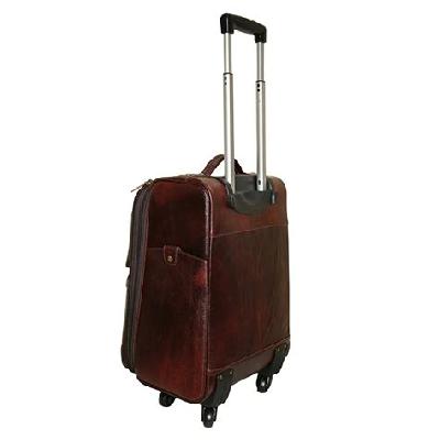 Leather Trolley Bag