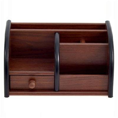 Wooden Pen Stand With Drawer