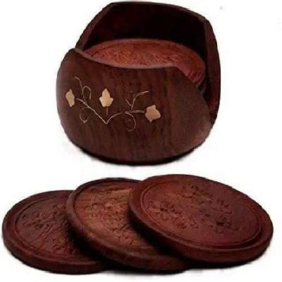 Wooden Tea Coasters