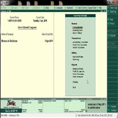 Tally Accounting Software