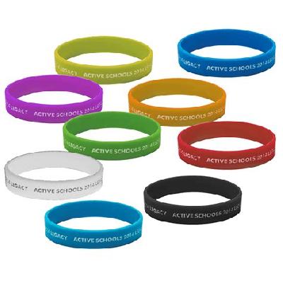 Black Promotional Wristband