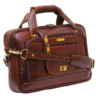 Brown Leather Office Bag