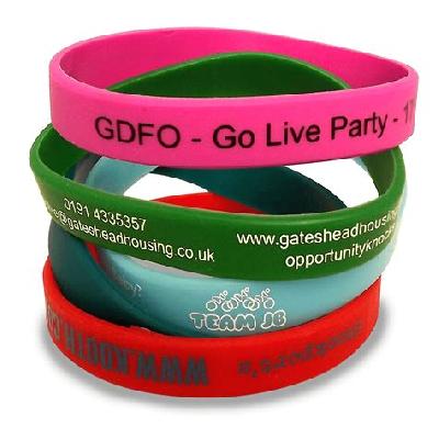 Printed Silicon Wristband