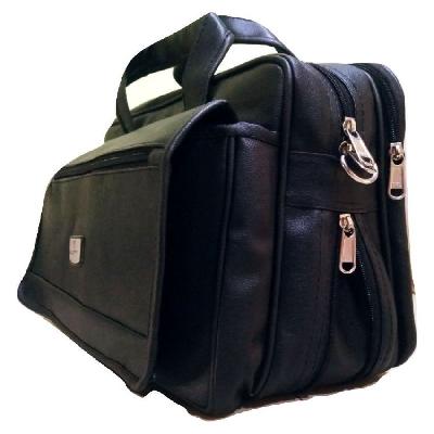 Promotional Black Leather Office Bag