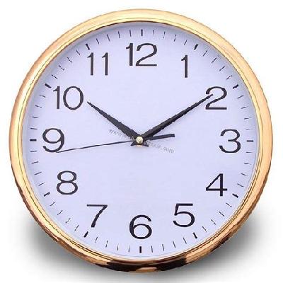 Round Promotional Plastic Wall Clock