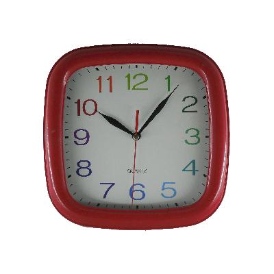 Square Promotional Plastic Wall Clock