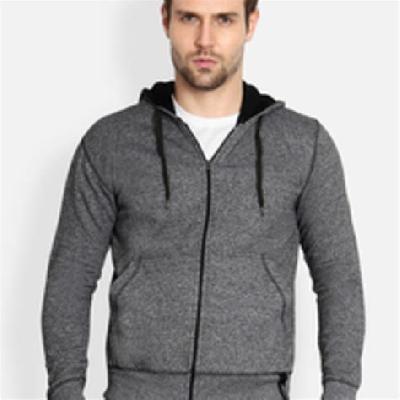 AWG Mens Black Polyester Rider Jacket