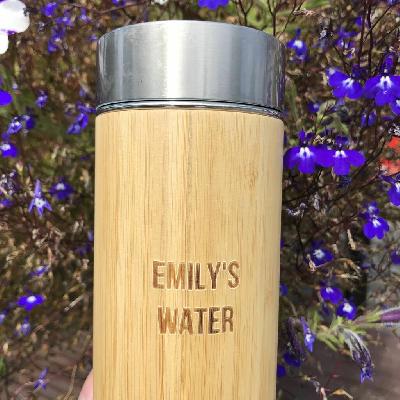 Bamboo Water Bottle