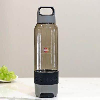 Bottle with cooling towel and mobile stand