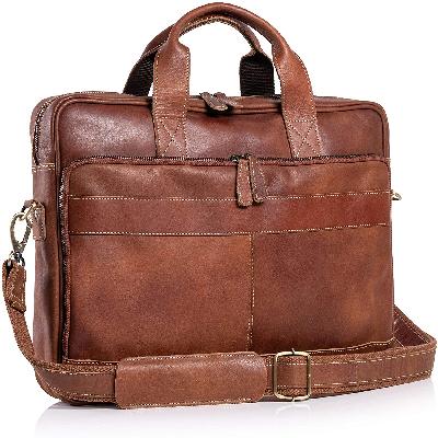 Leather Laptop Bag 36806