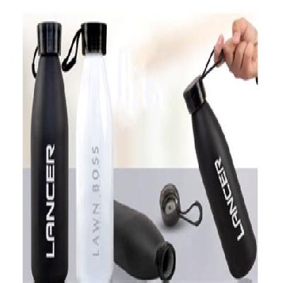 Metal Water Bottle With Carrying Strap (700 Ml Approx)