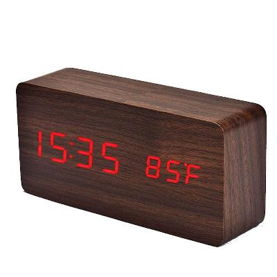 Wooden Digital Clock