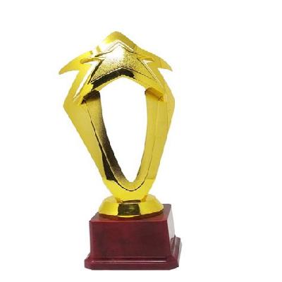 10 Inch Brass Award Trophy