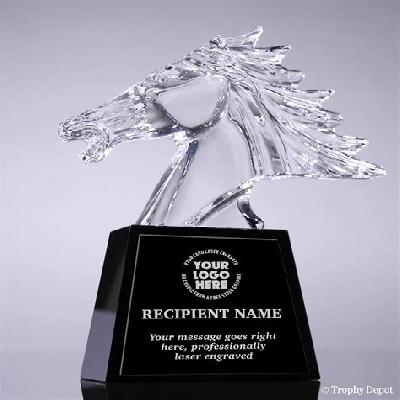 8 Inch Crystal Award Trophies