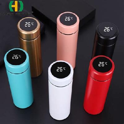 Temperature Display SS Water Bottle