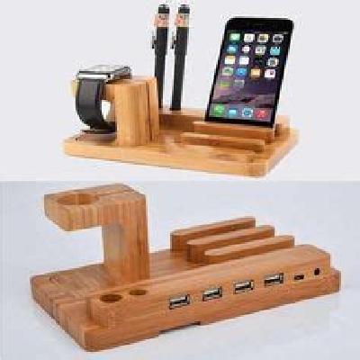 Wooden Docking Station MDF for Mobile