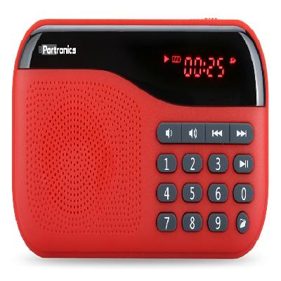 Portronics Plugs mini portable speaker