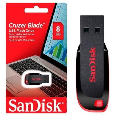 Sandisk Cruzor Blade 8gb Pendrive
