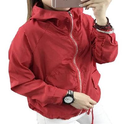 Hooded Windbreaker Jacket