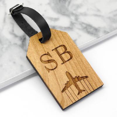 Promotional Wooden Luggage Tag