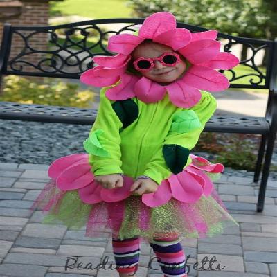 Kids Flower Costume