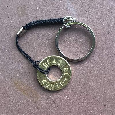 Covid Key Chain