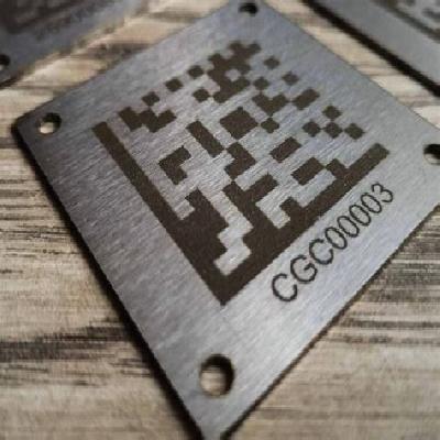 Qr Code Engraving On Metal