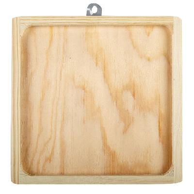 Square Wooden Plaque