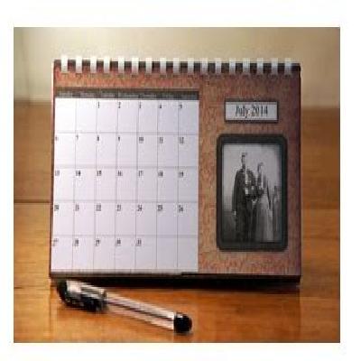 Desk Printed Calendar with Heritage images