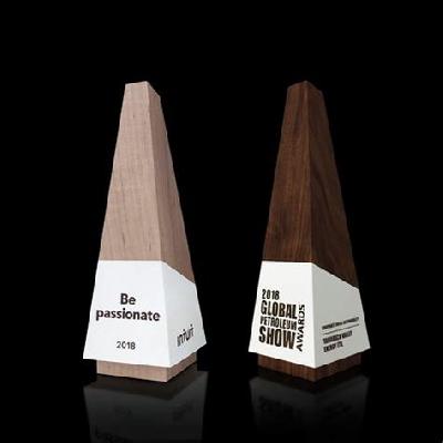 Square Wooden Trophy Award