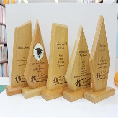 Wooden Award Trophy