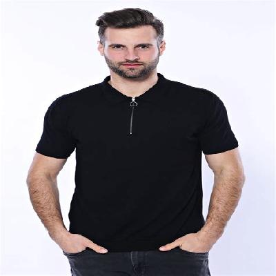 Plain Polo Neck Promotional T-Shirt