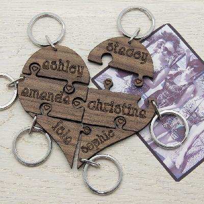 Wooden Keyring